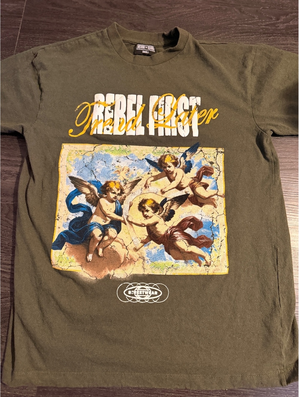 Return to Sender Rebel First Angel Graphic Tee